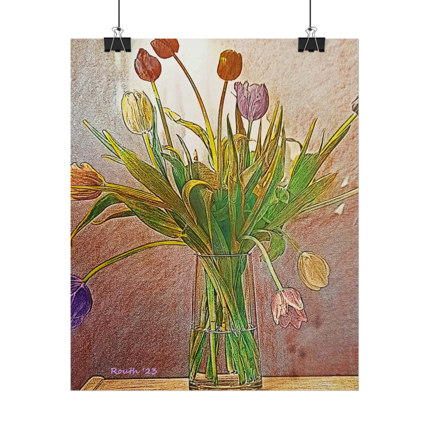 "Tulips in a Vase"