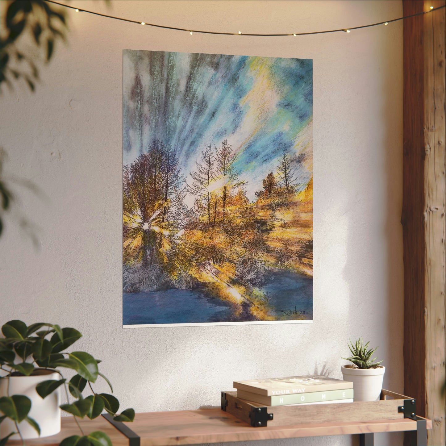 "Frosty Morning Sunrise"