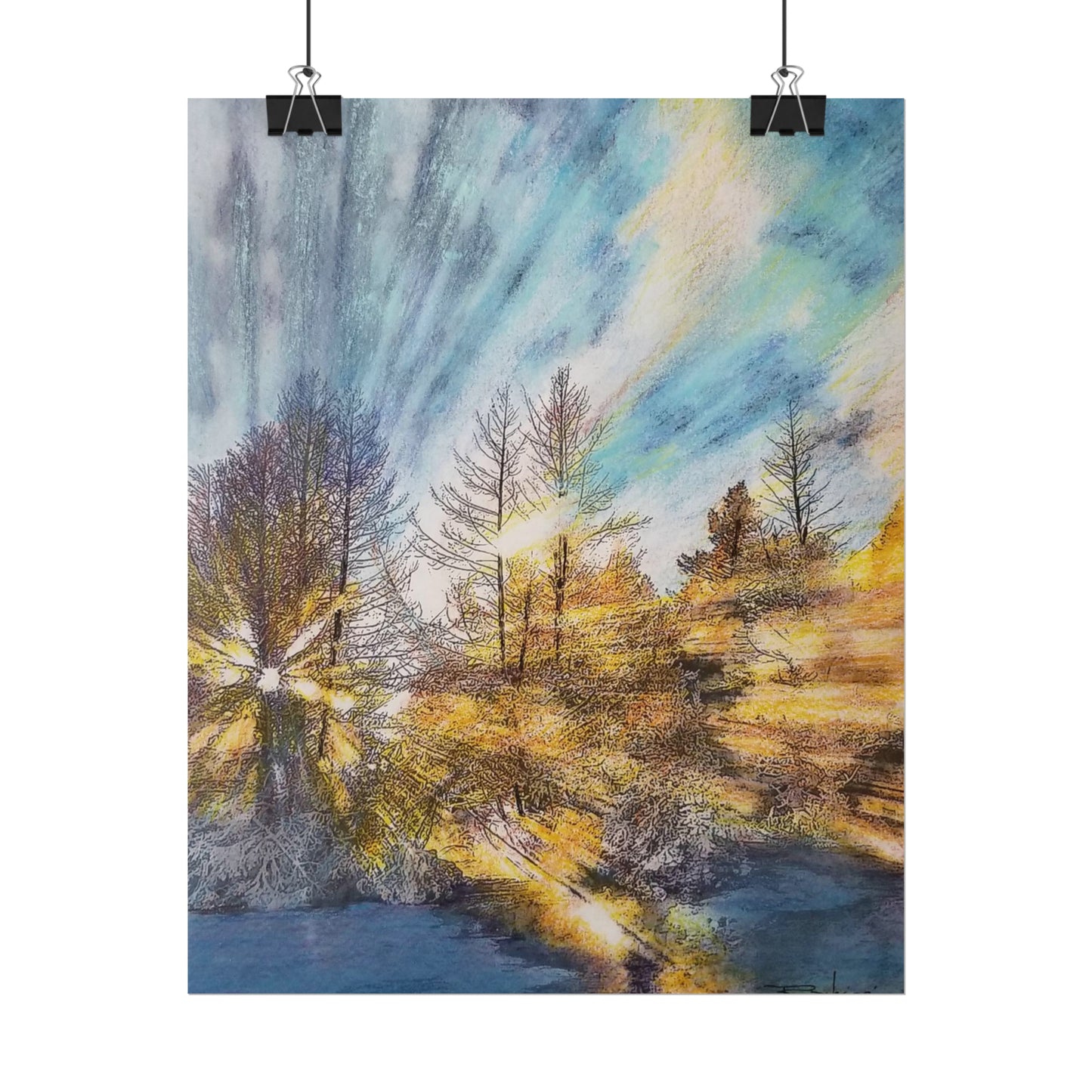 "Frosty Morning Sunrise"