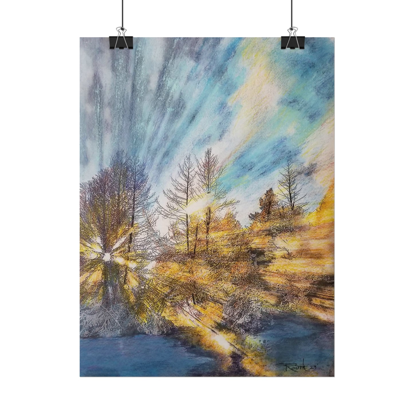 "Frosty Morning Sunrise"