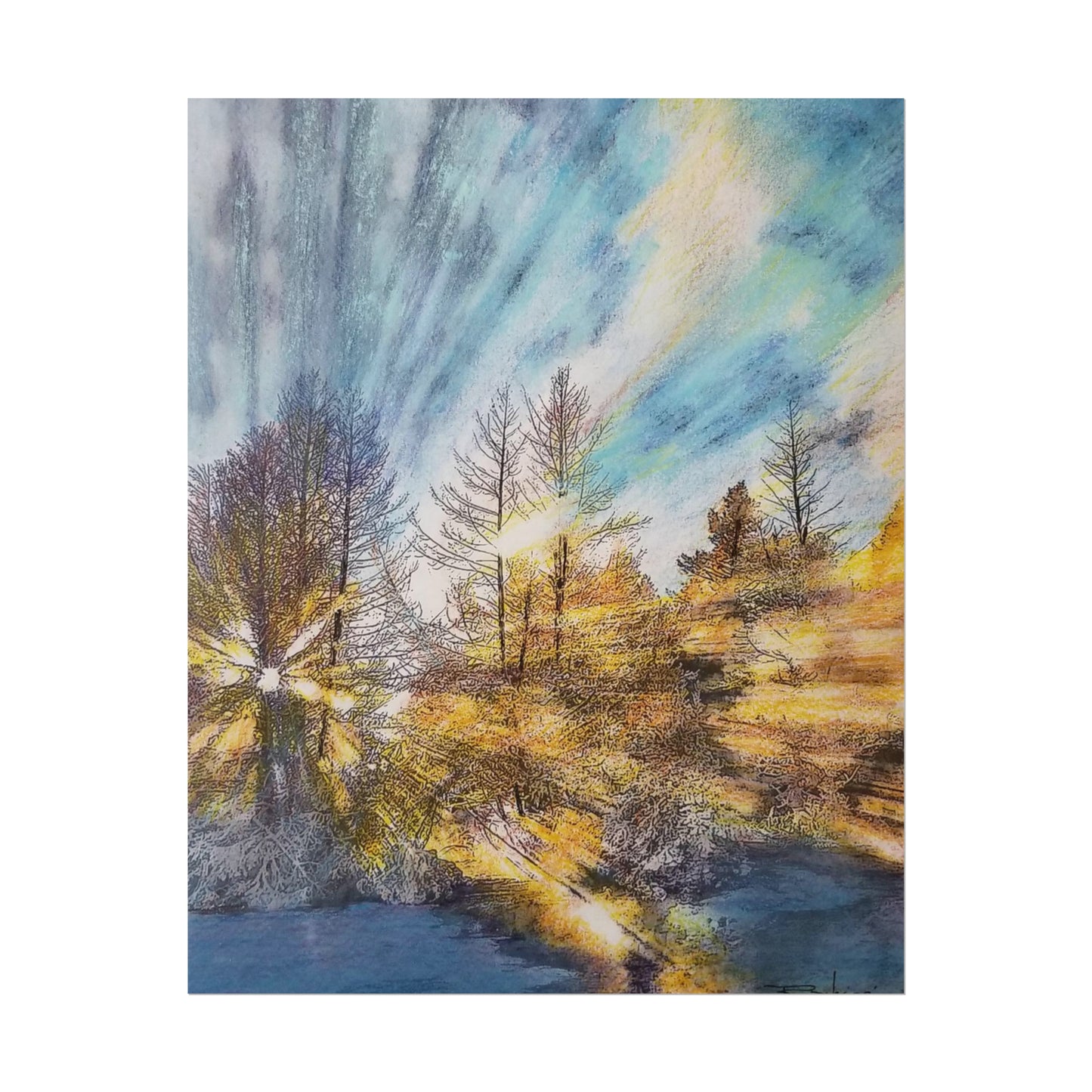 "Frosty Morning Sunrise"