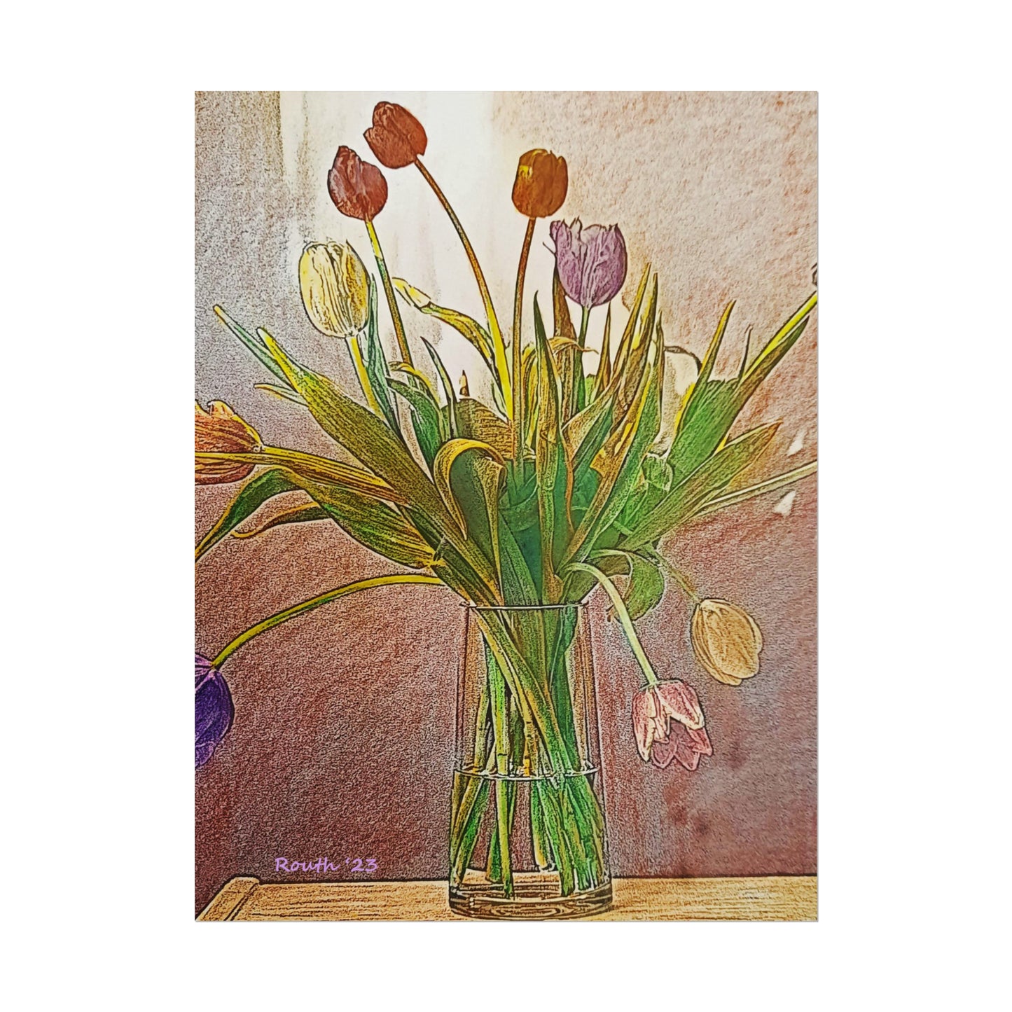 "Tulips in a Vase"