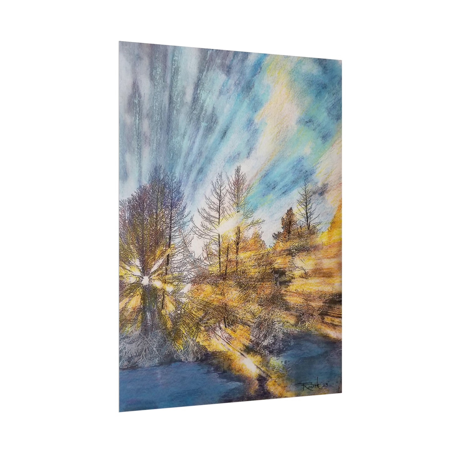 "Frosty Morning Sunrise"