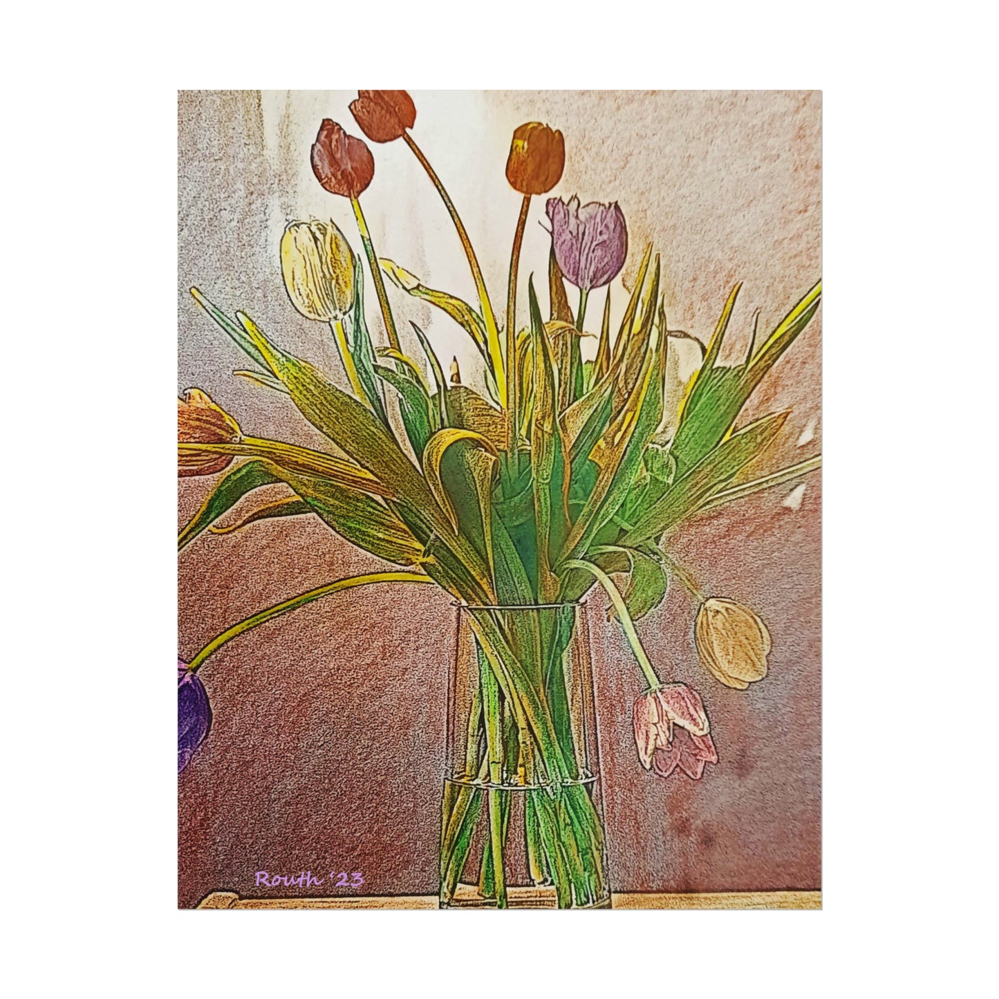 "Tulips in a Vase"