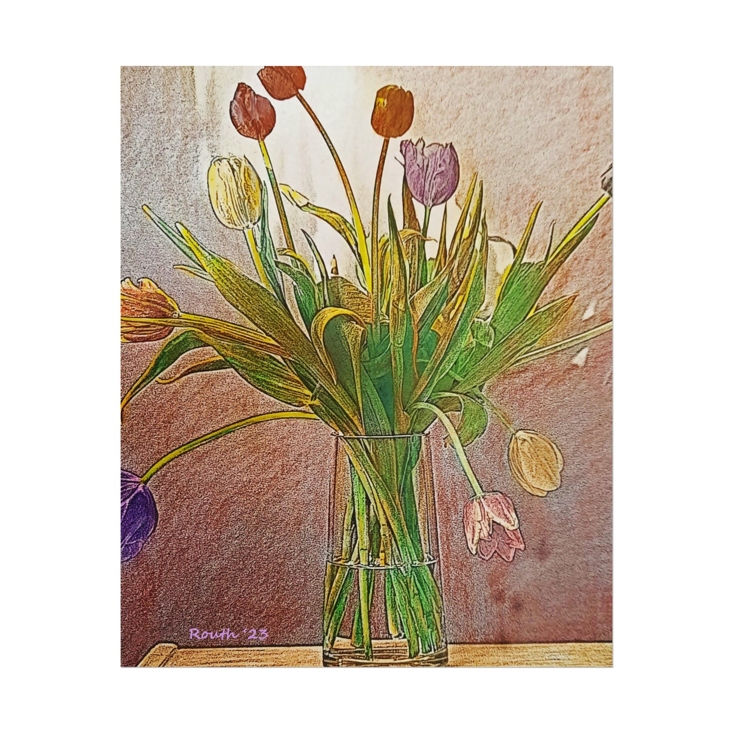 "Tulips in a Vase"