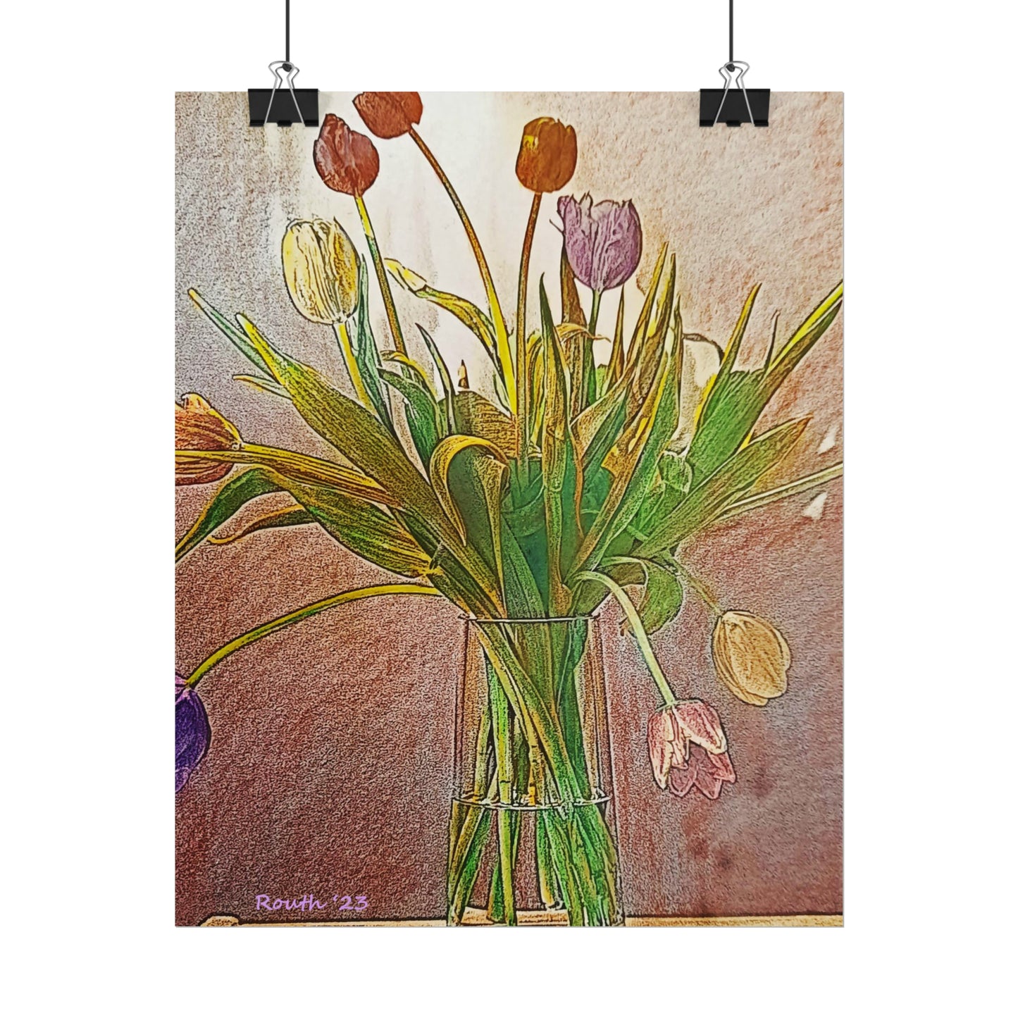 "Tulips in a Vase"