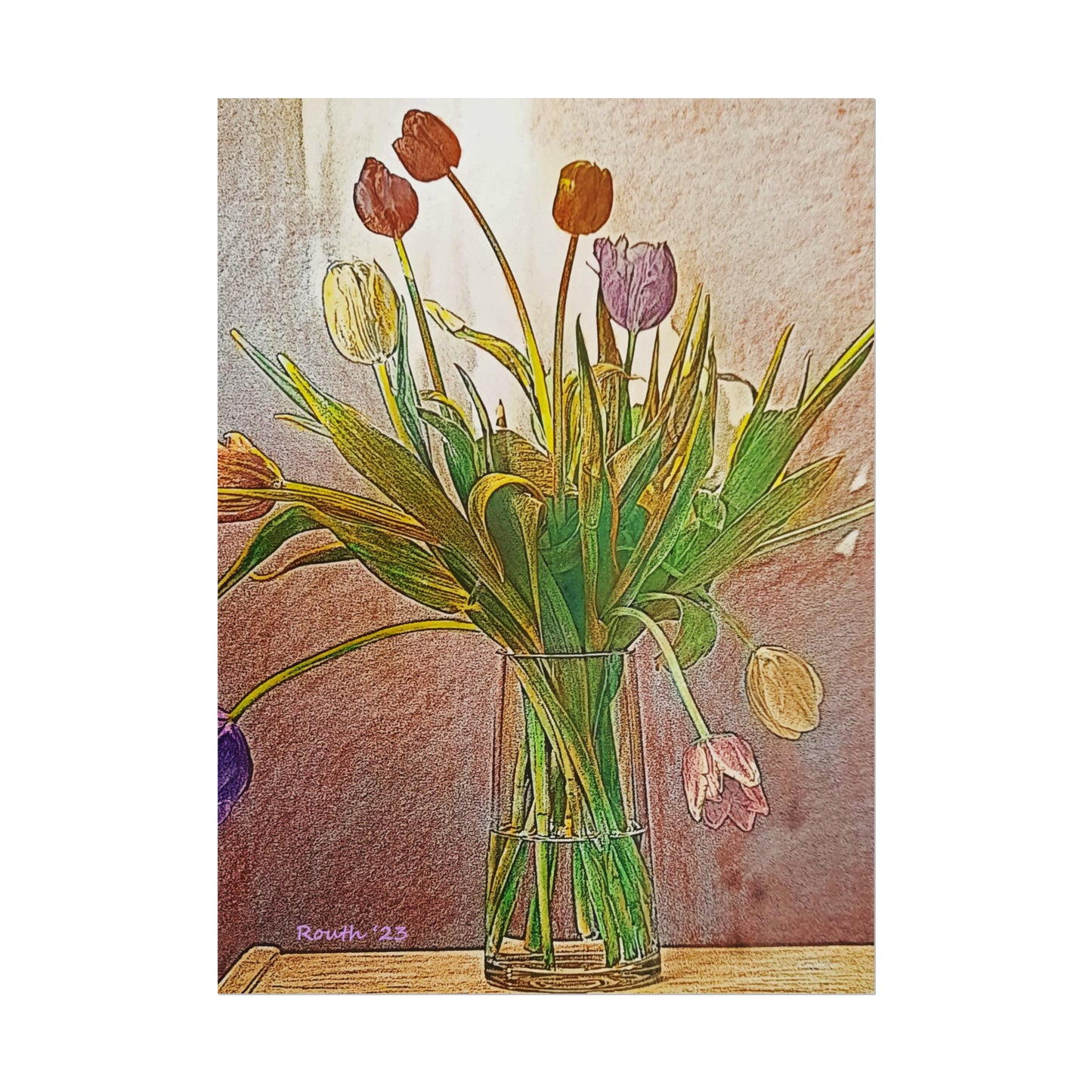"Tulips in a Vase"