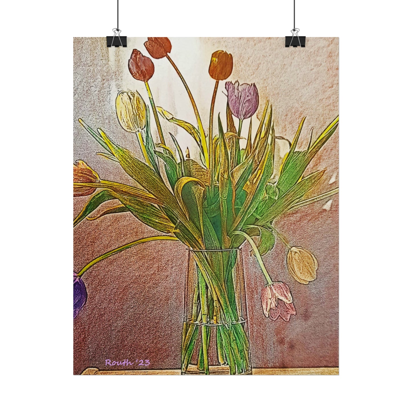 "Tulips in a Vase"