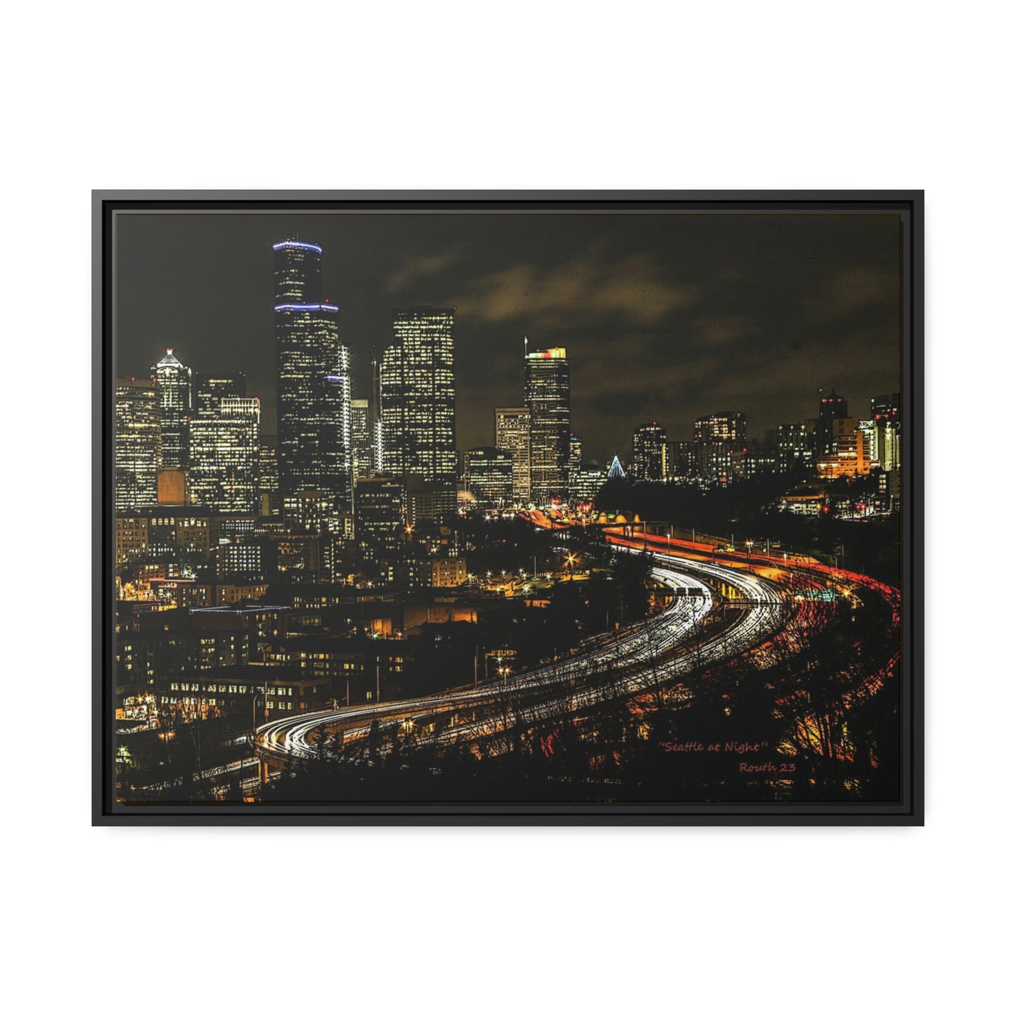 "Seattle at Night"