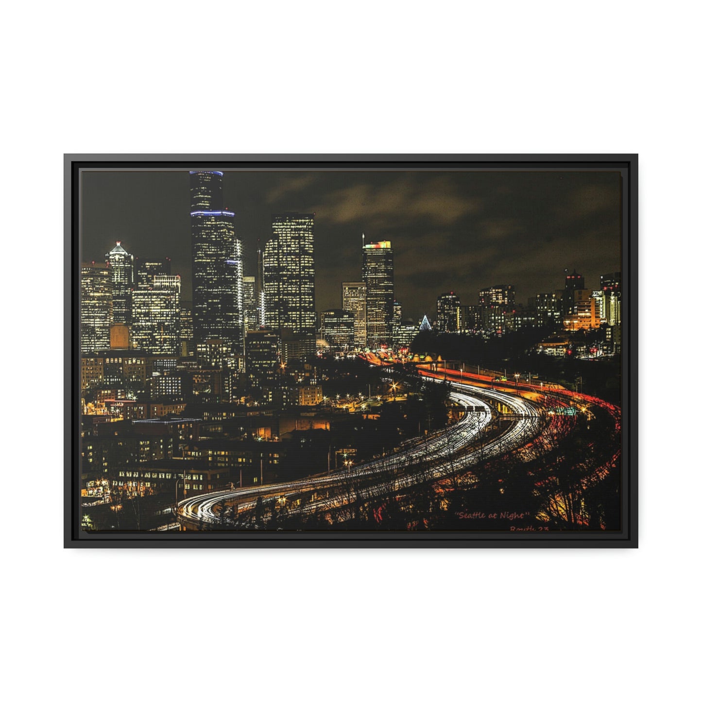 "Seattle at Night"