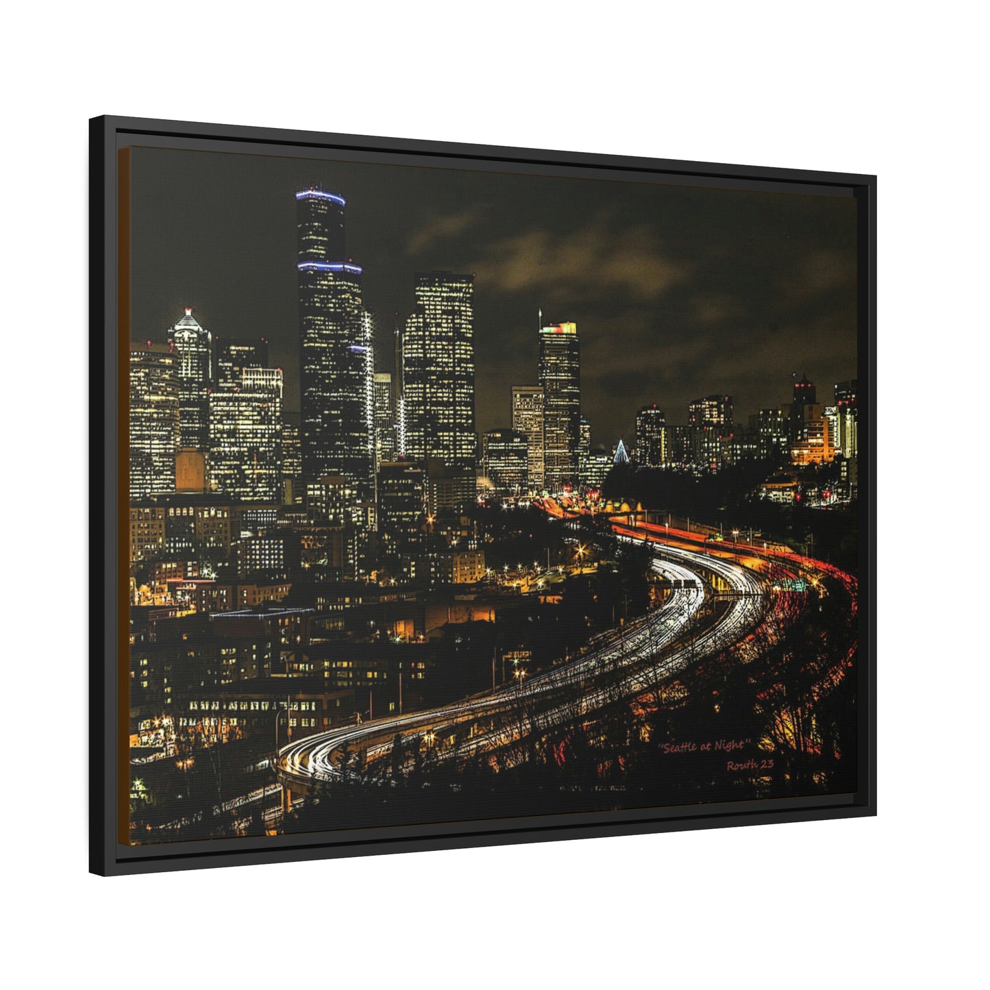 "Seattle at Night"