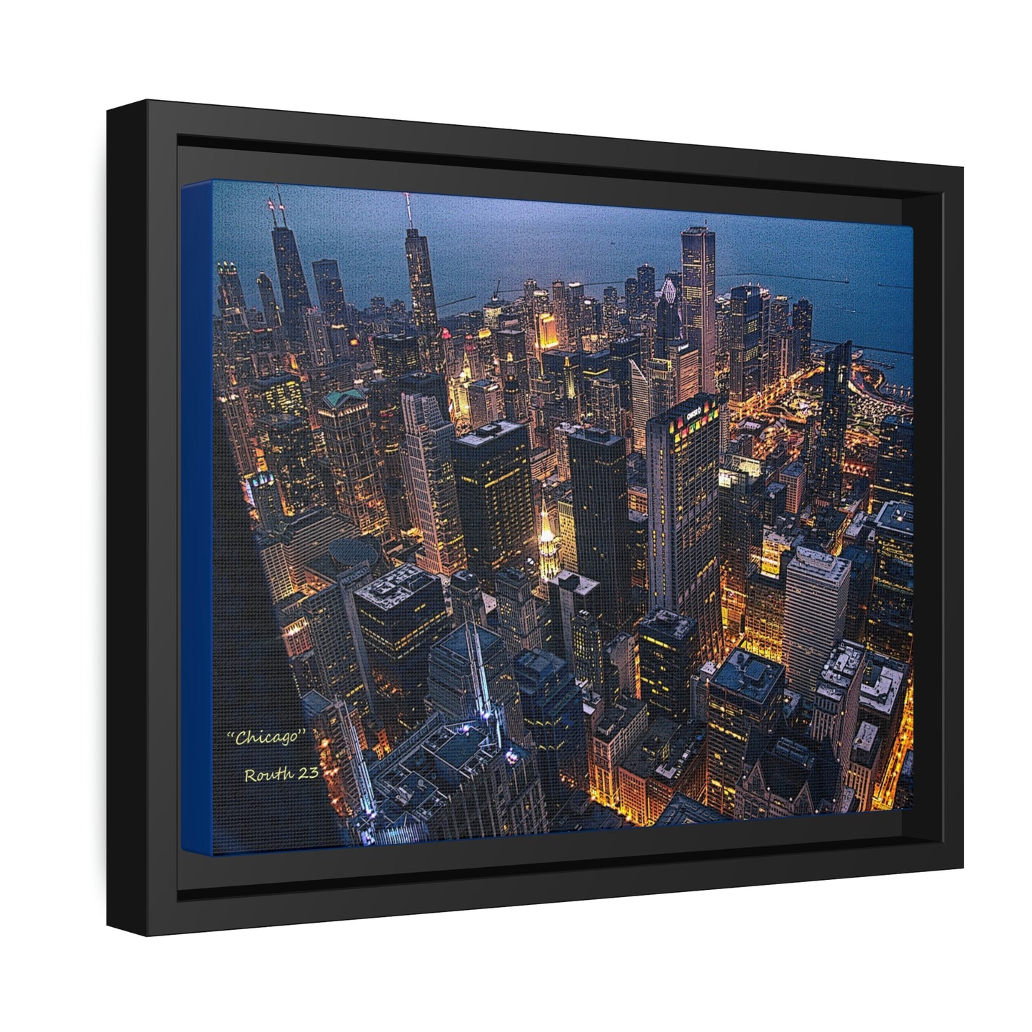 "Chicago" at night