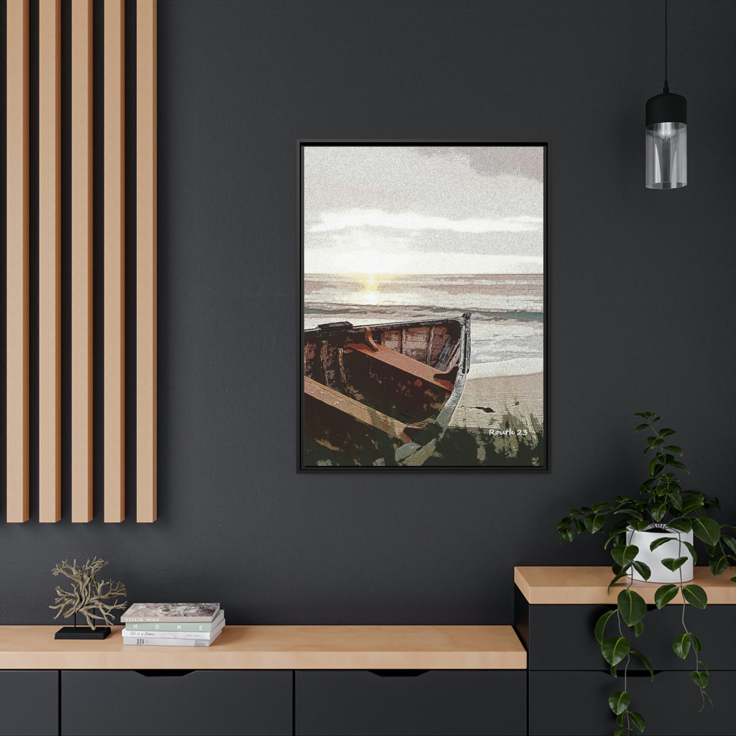 "Beached Boat"