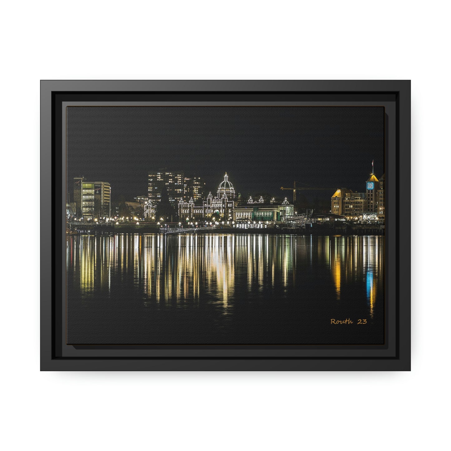 "Victoria B.C. at Night"