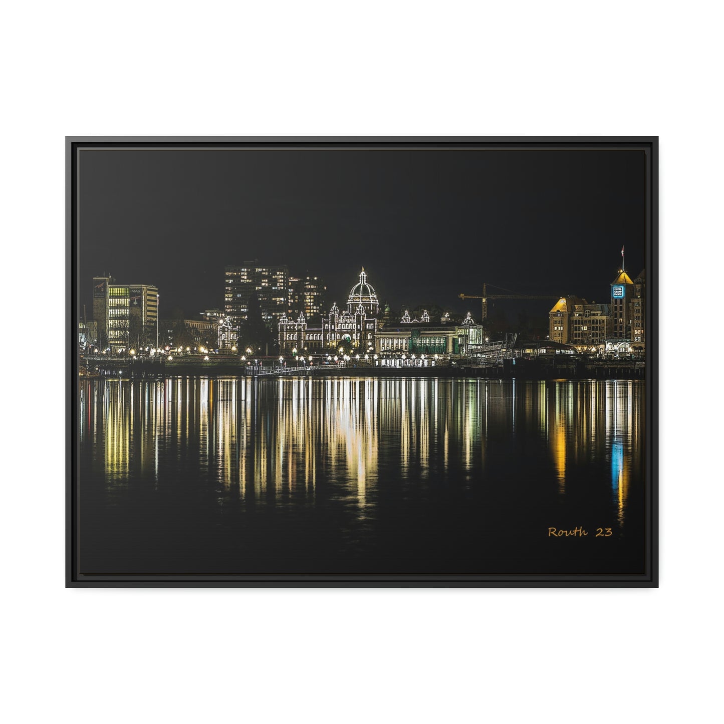 "Victoria B.C. at Night"