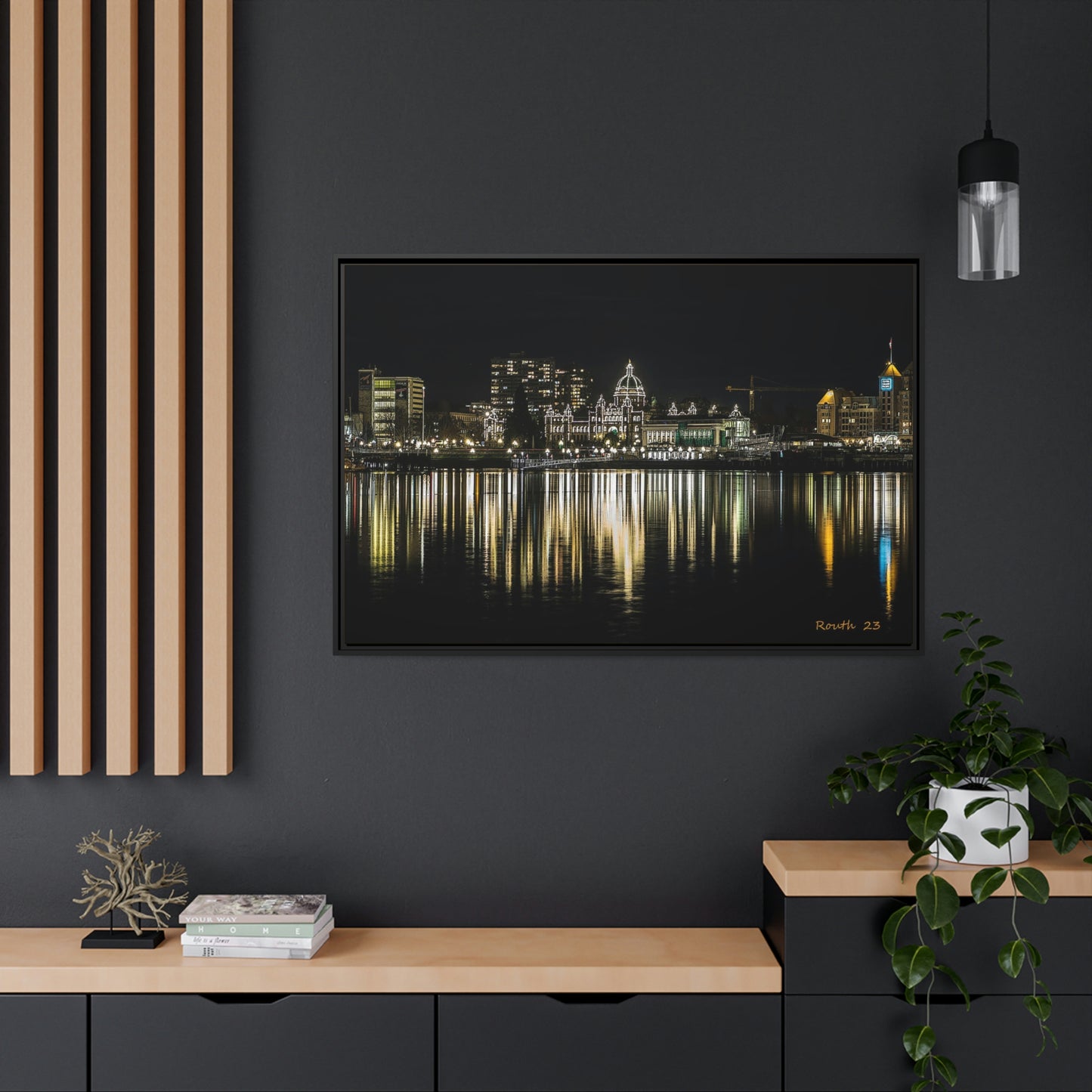 "Victoria B.C. at Night"
