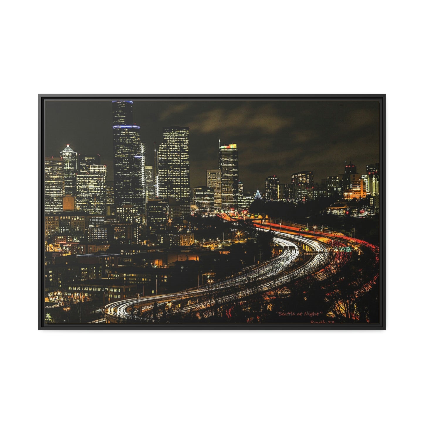 "Seattle at Night"