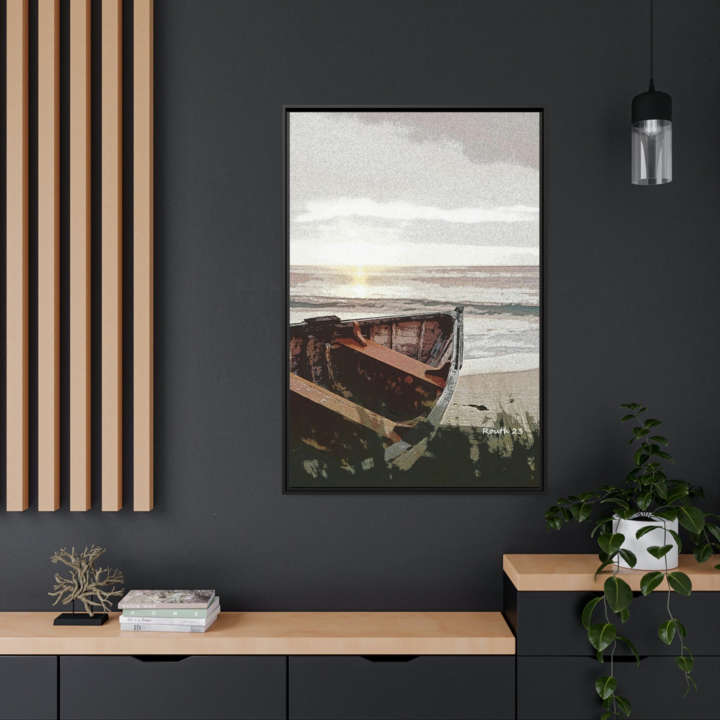 "Beached Boat"