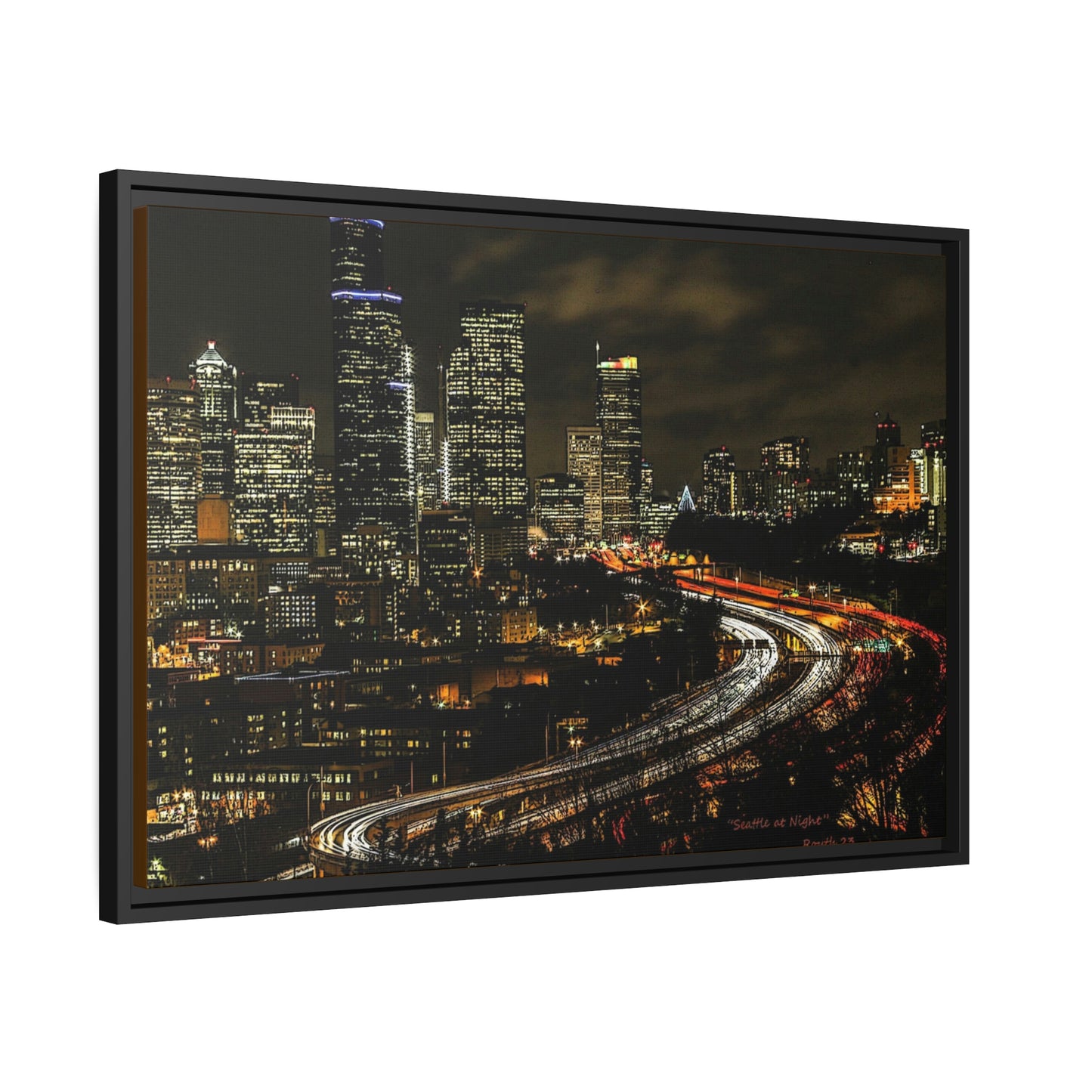"Seattle at Night"