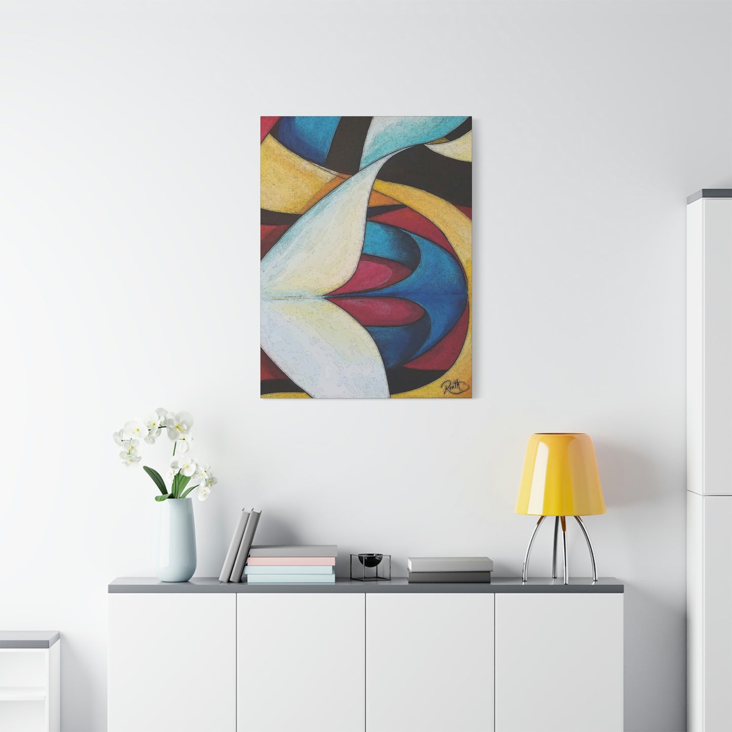 "Wave Energy" Matte Canvas, Stretched, 1.25"