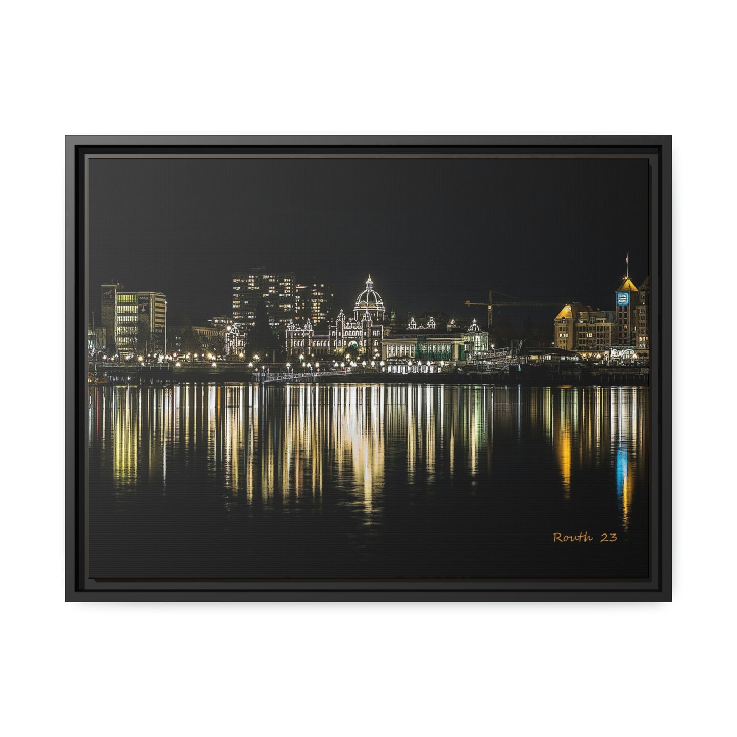 "Victoria B.C. at Night"