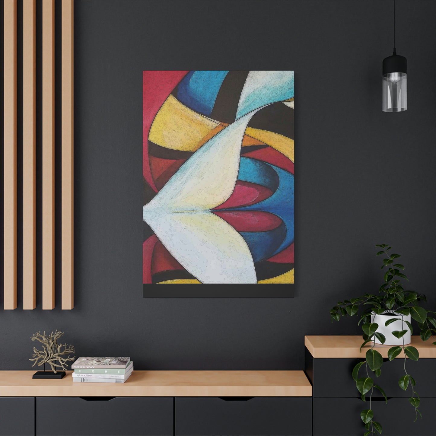 "Wave Energy" Matte Canvas, Stretched, 1.25"