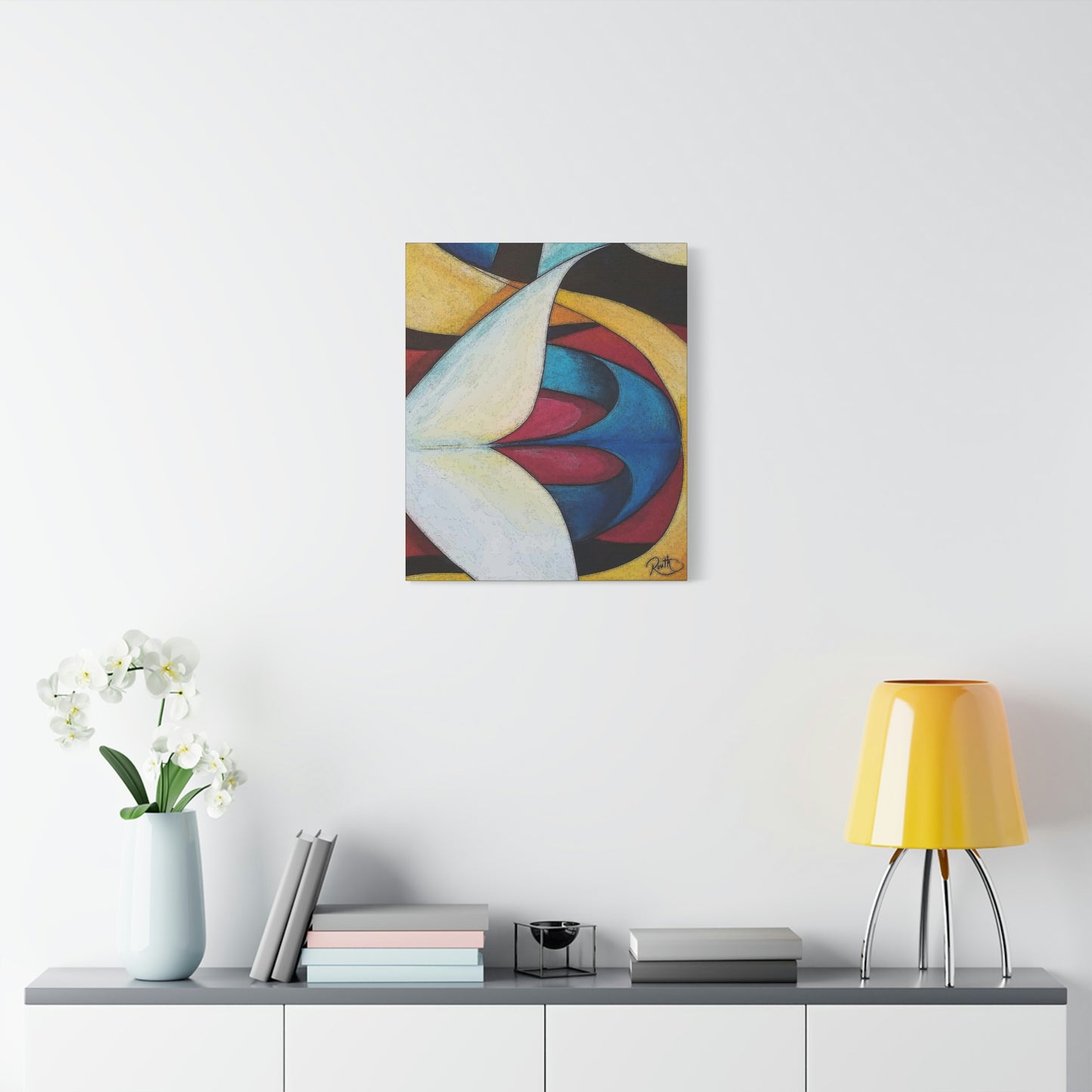 "Wave Energy" Matte Canvas, Stretched, 1.25"