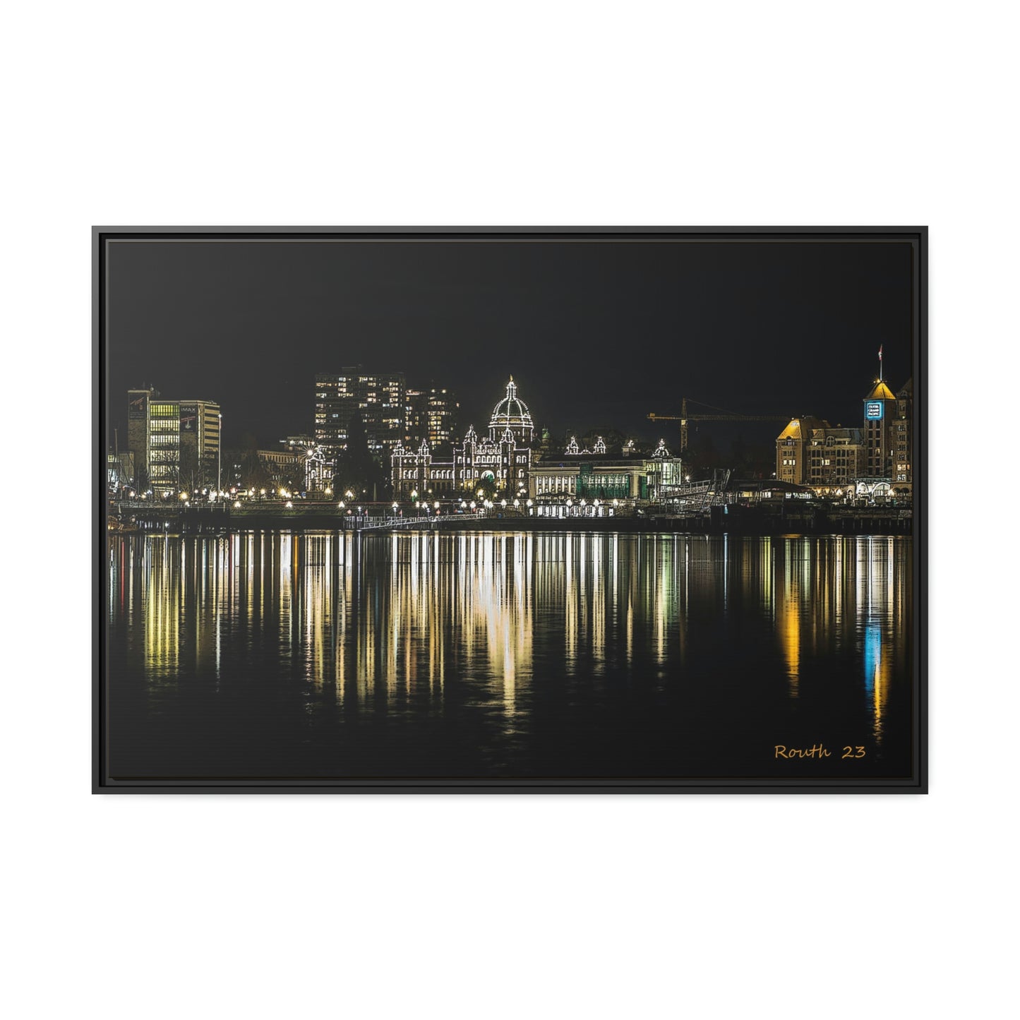 "Victoria B.C. at Night"