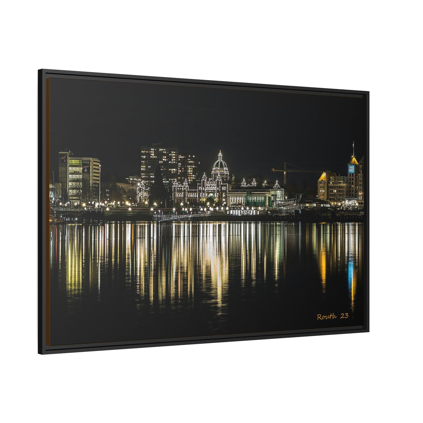 "Victoria B.C. at Night"