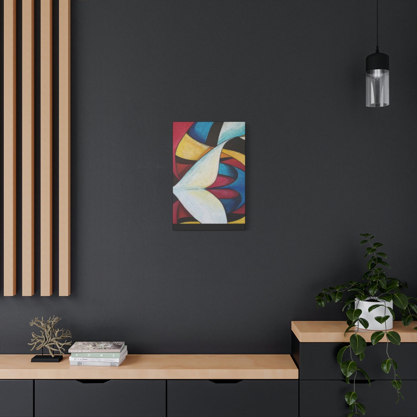 "Wave Energy" Matte Canvas, Stretched, 1.25"
