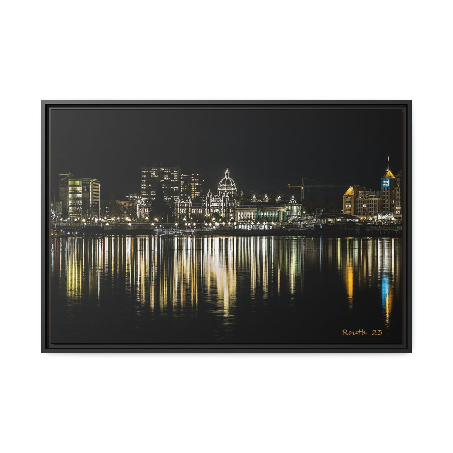 "Victoria B.C. at Night"