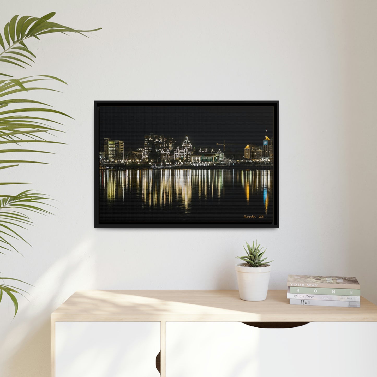 "Victoria B.C. at Night"