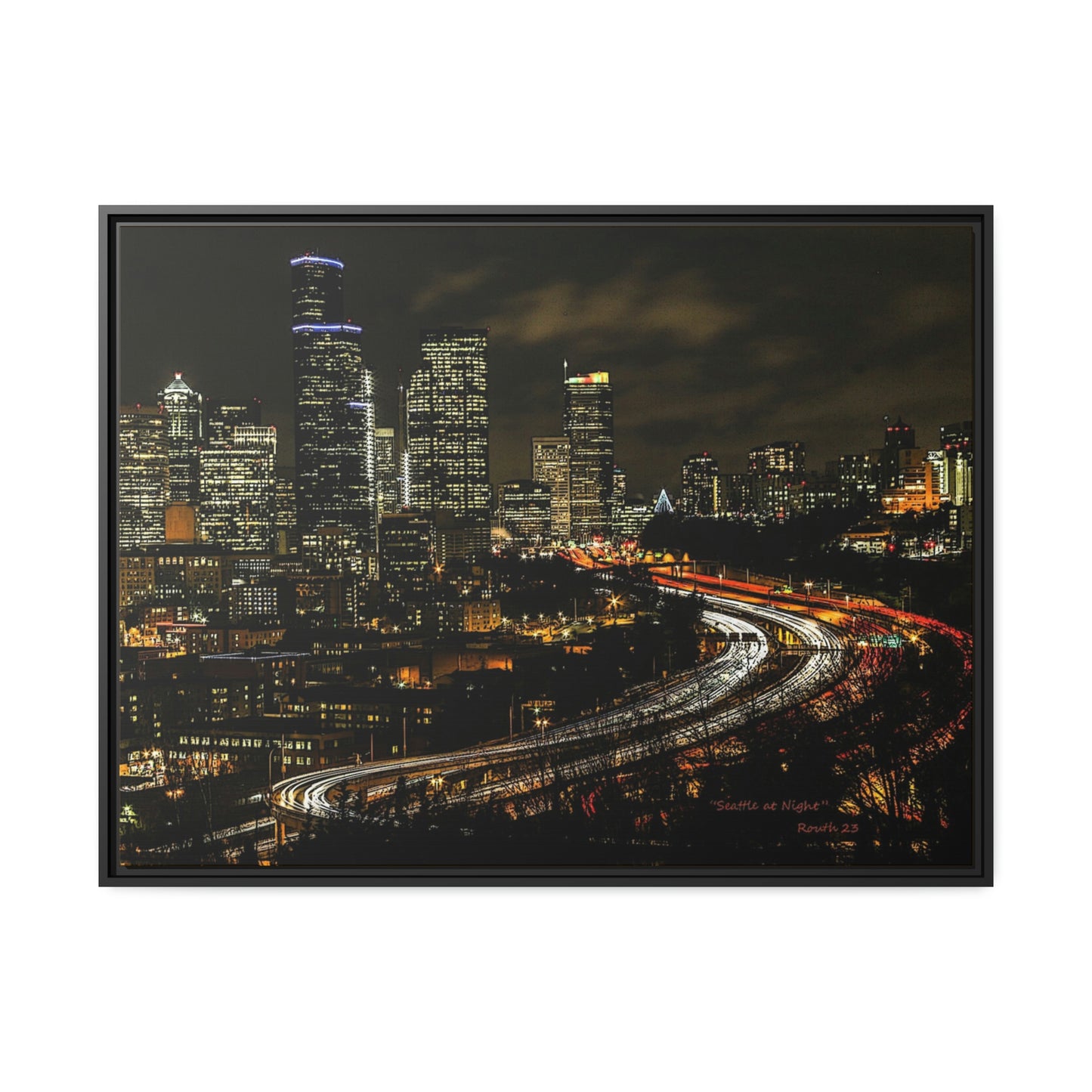 "Seattle at Night"