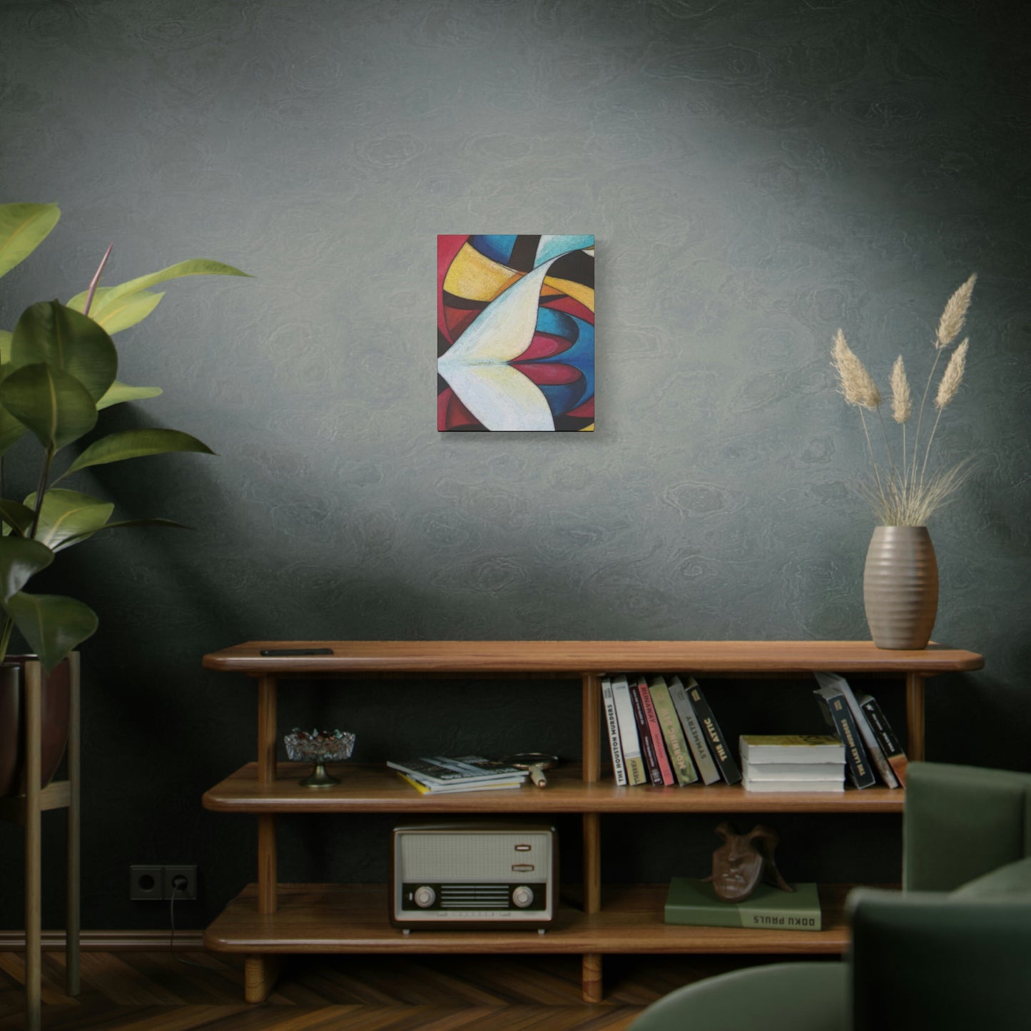 "Wave Energy" Matte Canvas, Stretched, 1.25"
