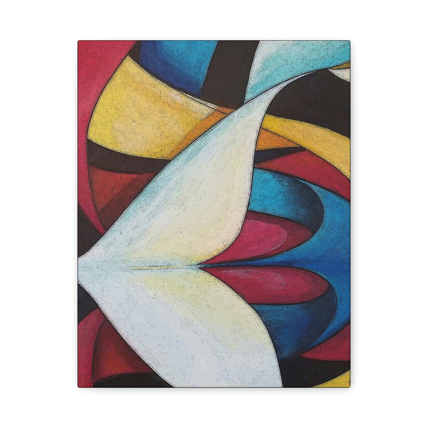 "Wave Energy" Matte Canvas, Stretched, 1.25"