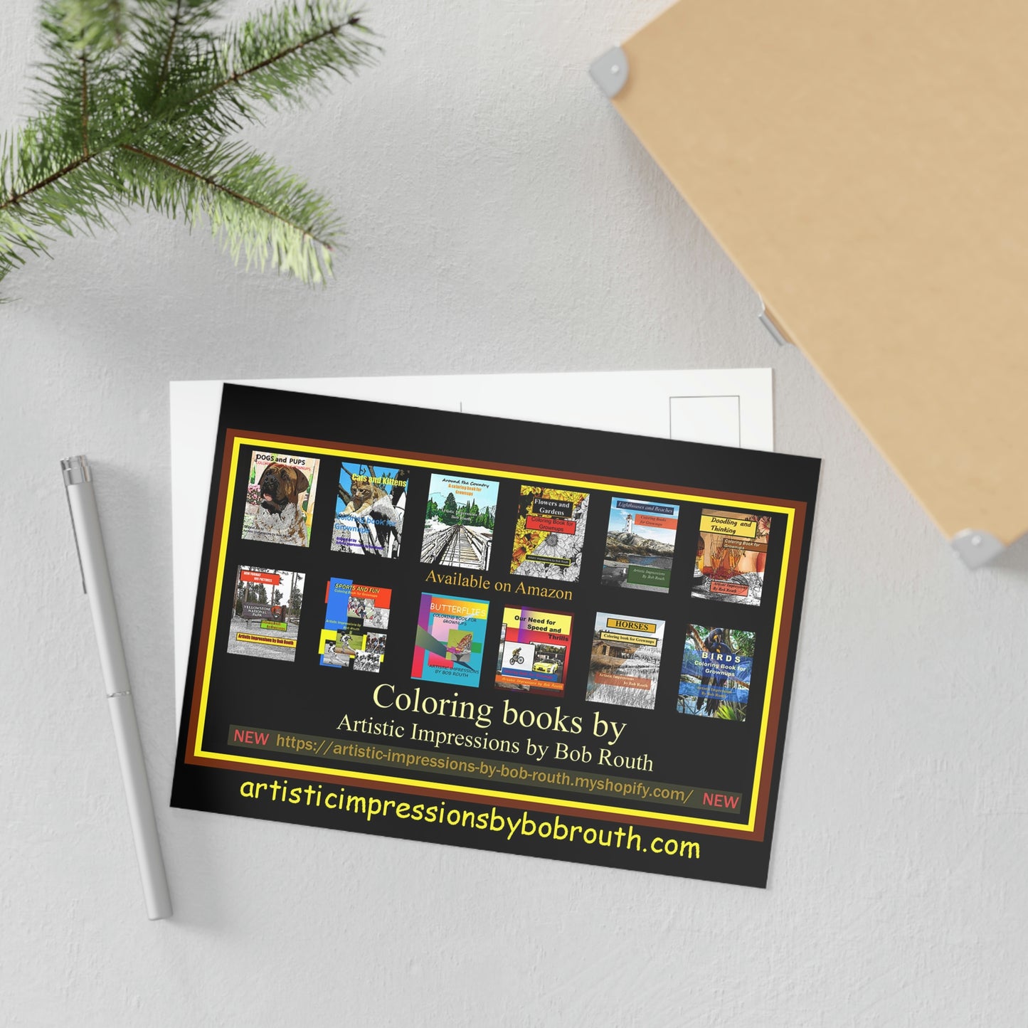 Artistic Impressions Ad cards STOCK