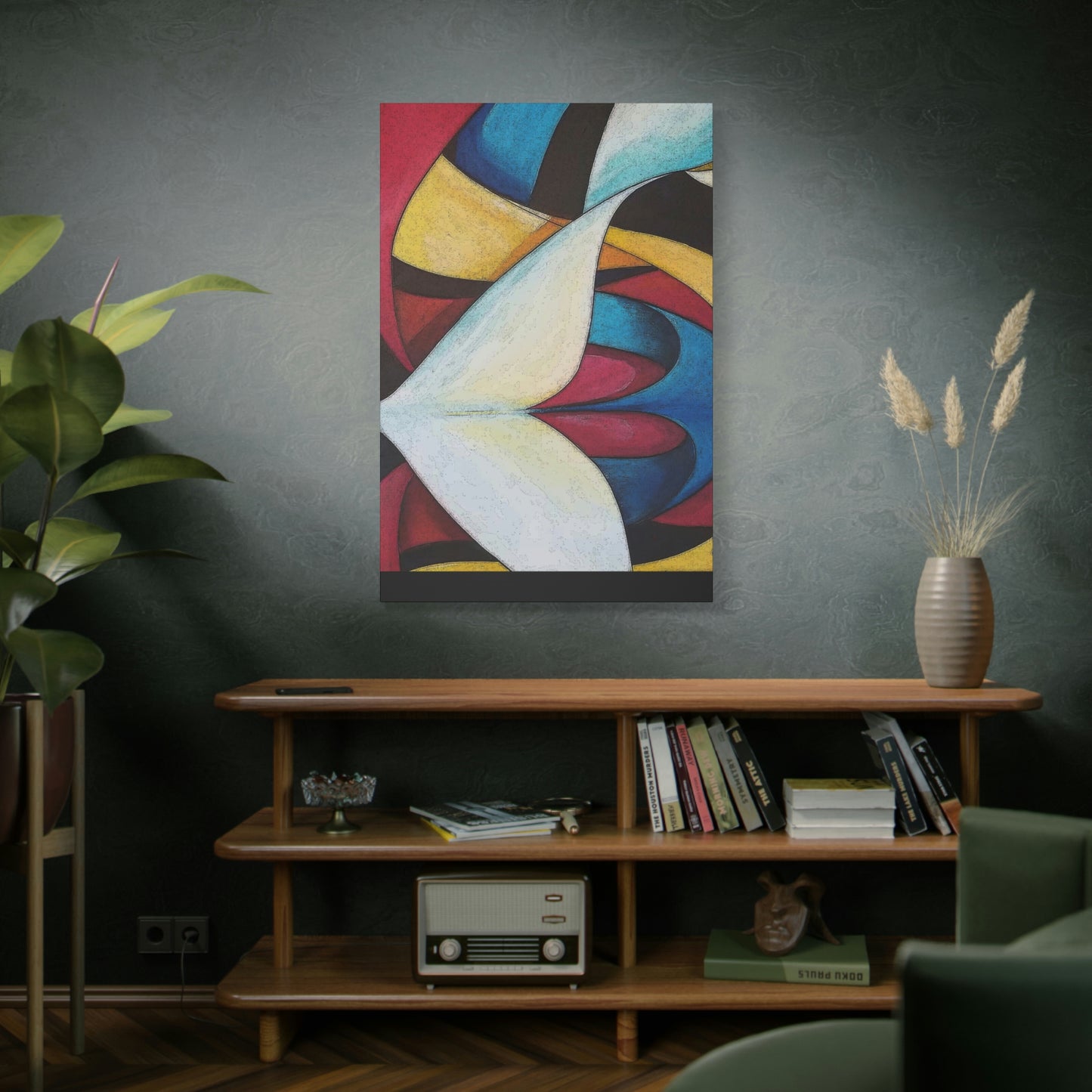 "Wave Energy" Matte Canvas, Stretched, 1.25"