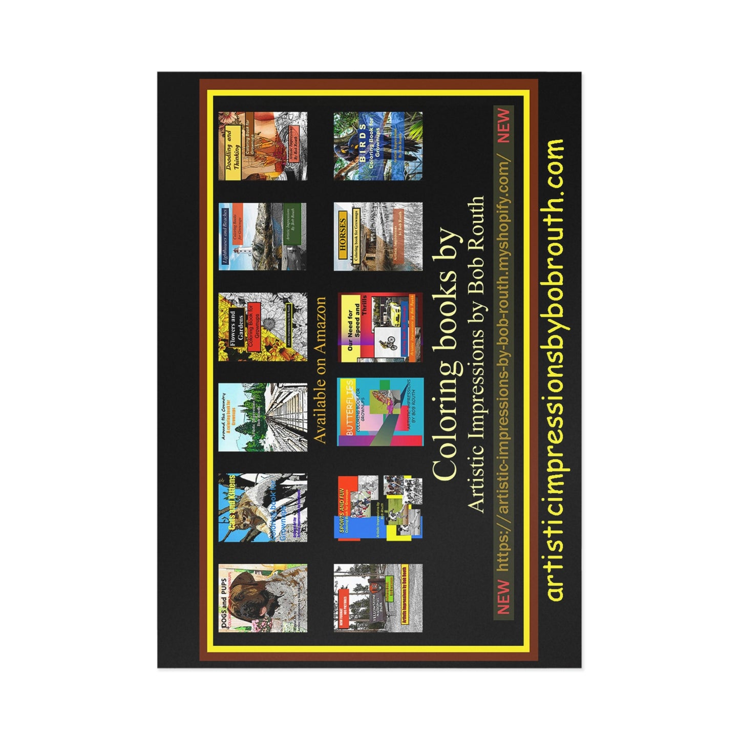 Artistic Impressions Ad cards STOCK