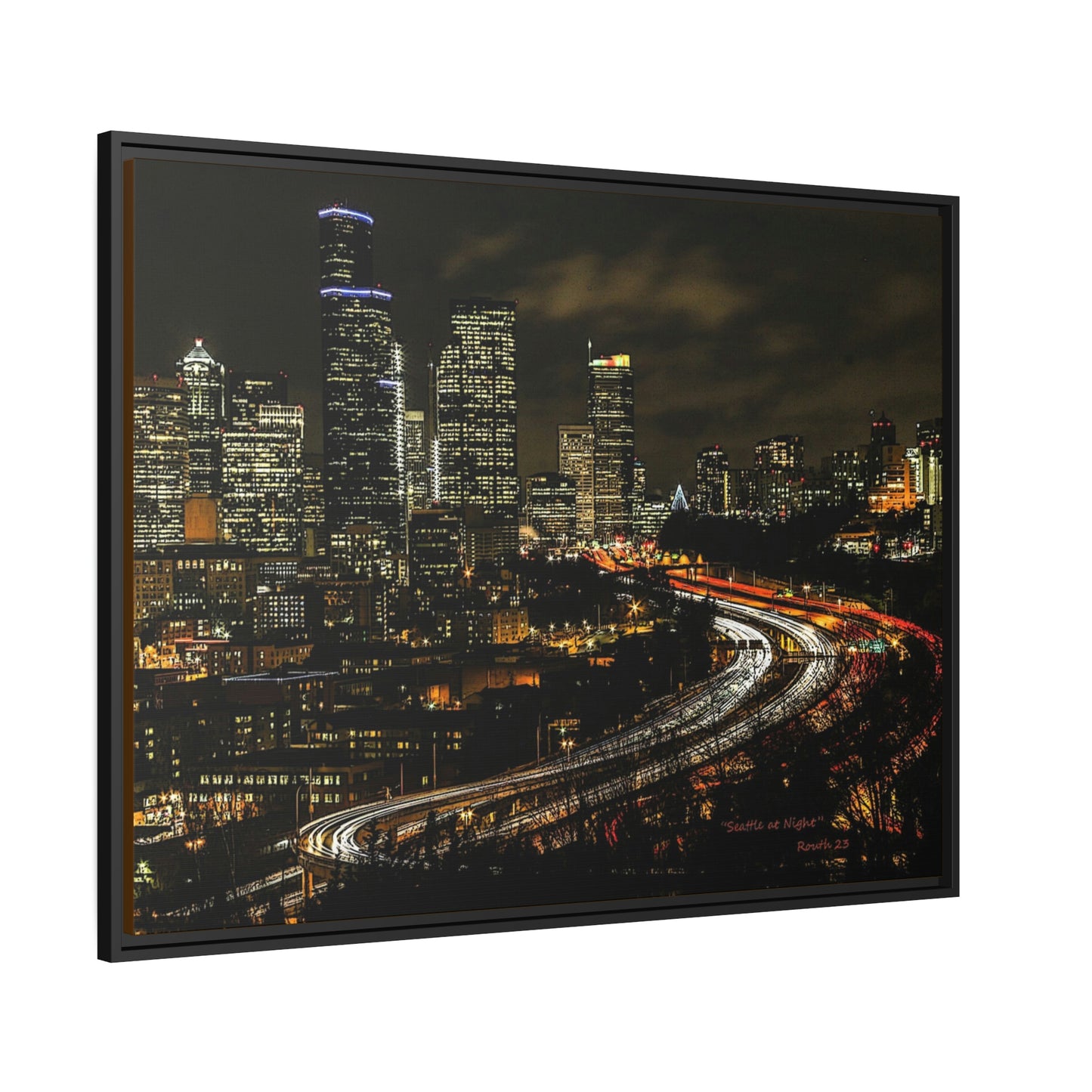 "Seattle at Night"