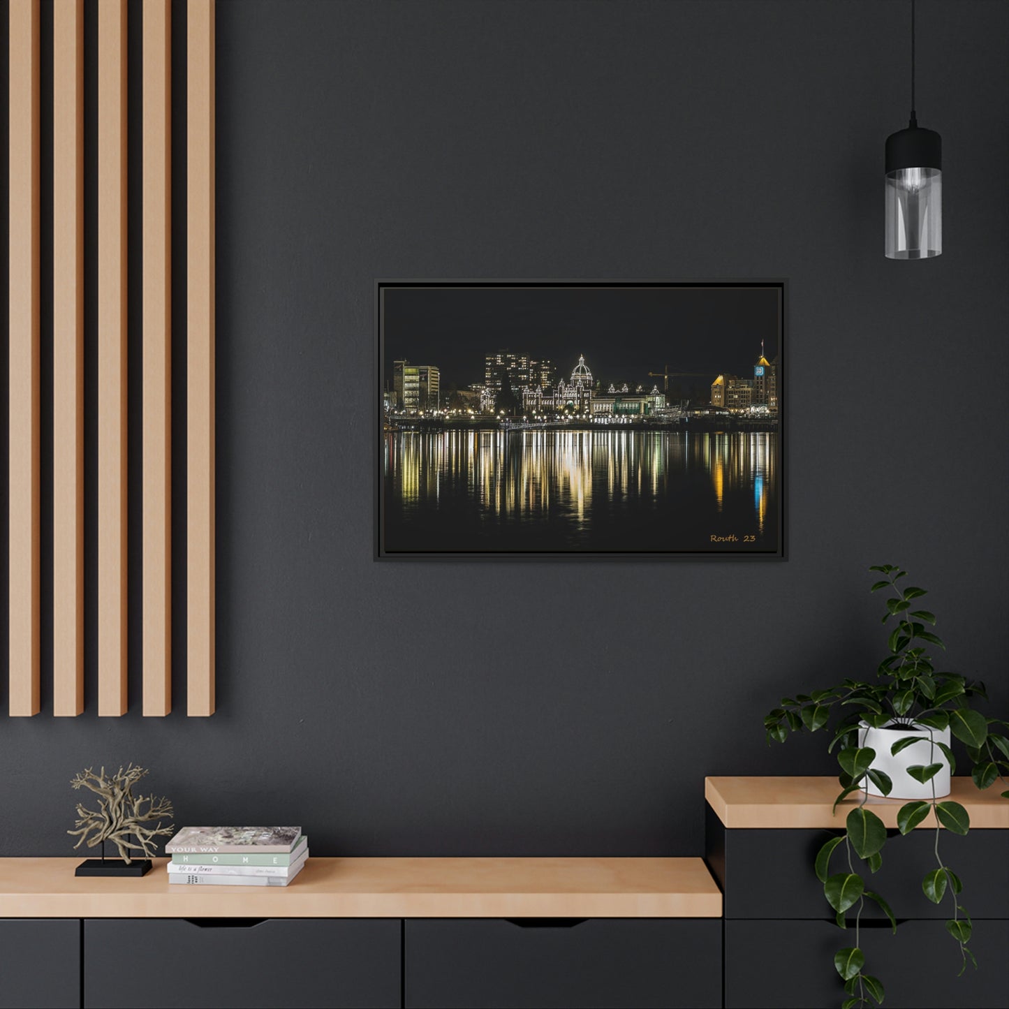 "Victoria B.C. at Night"
