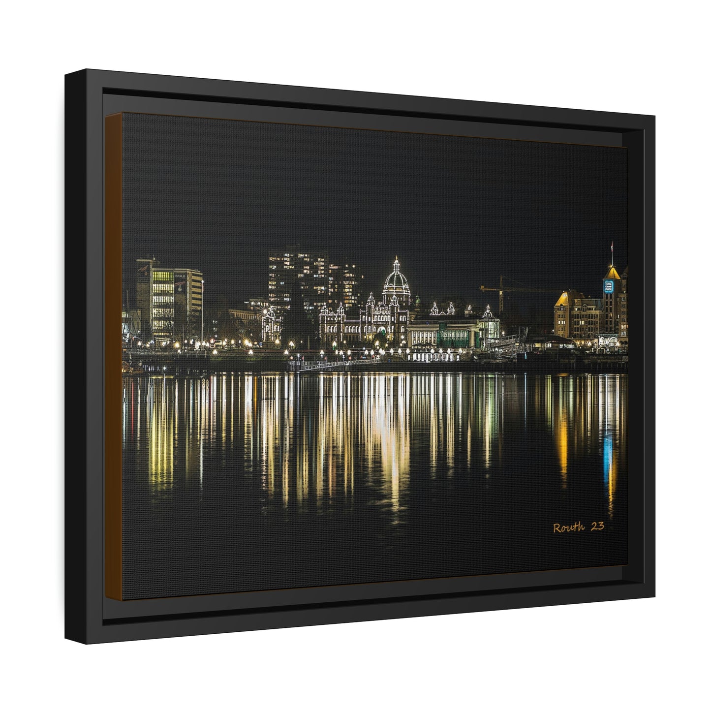 "Victoria B.C. at Night"