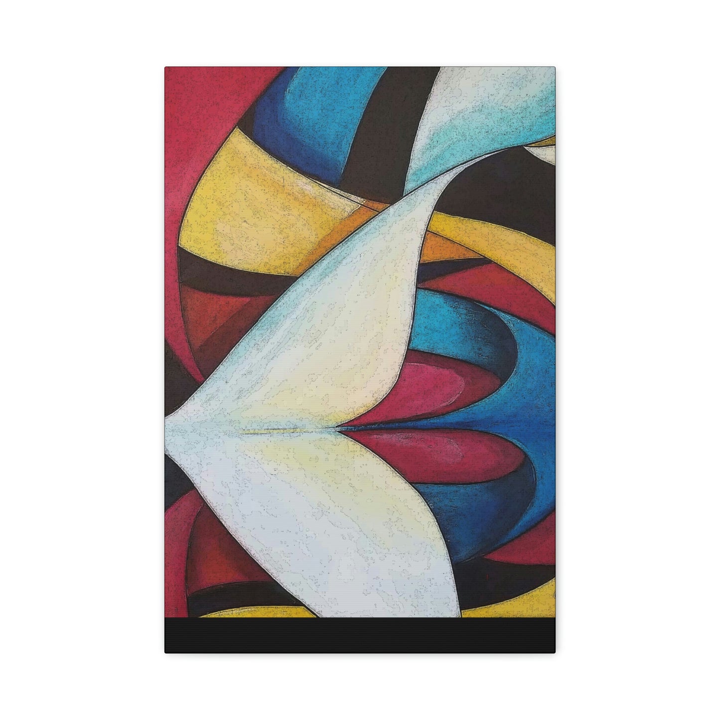 "Wave Energy" Matte Canvas, Stretched, 1.25"