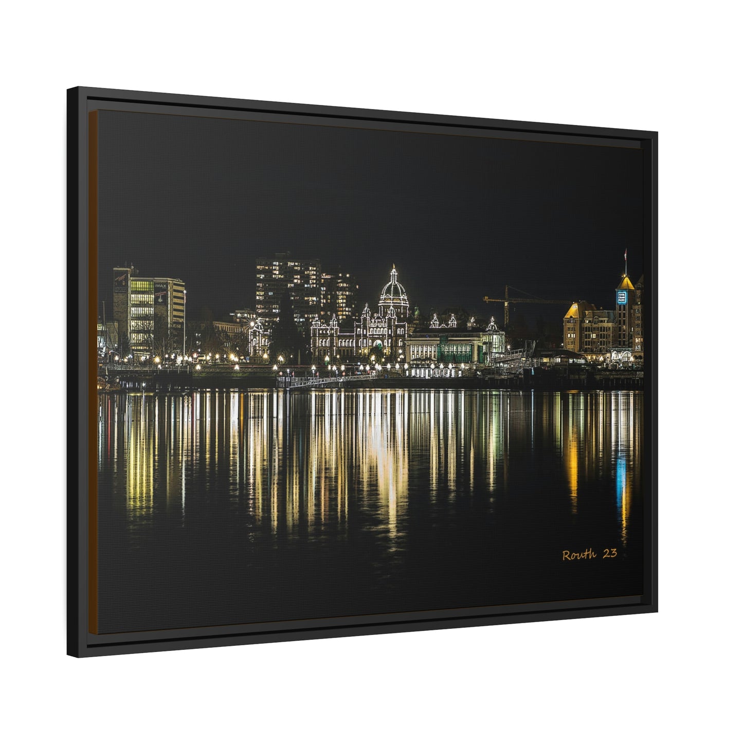 "Victoria B.C. at Night"
