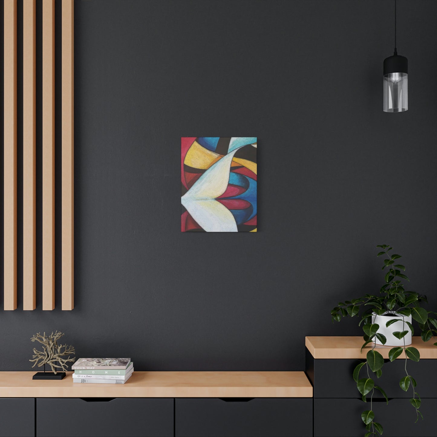 "Wave Energy" Matte Canvas, Stretched, 1.25"