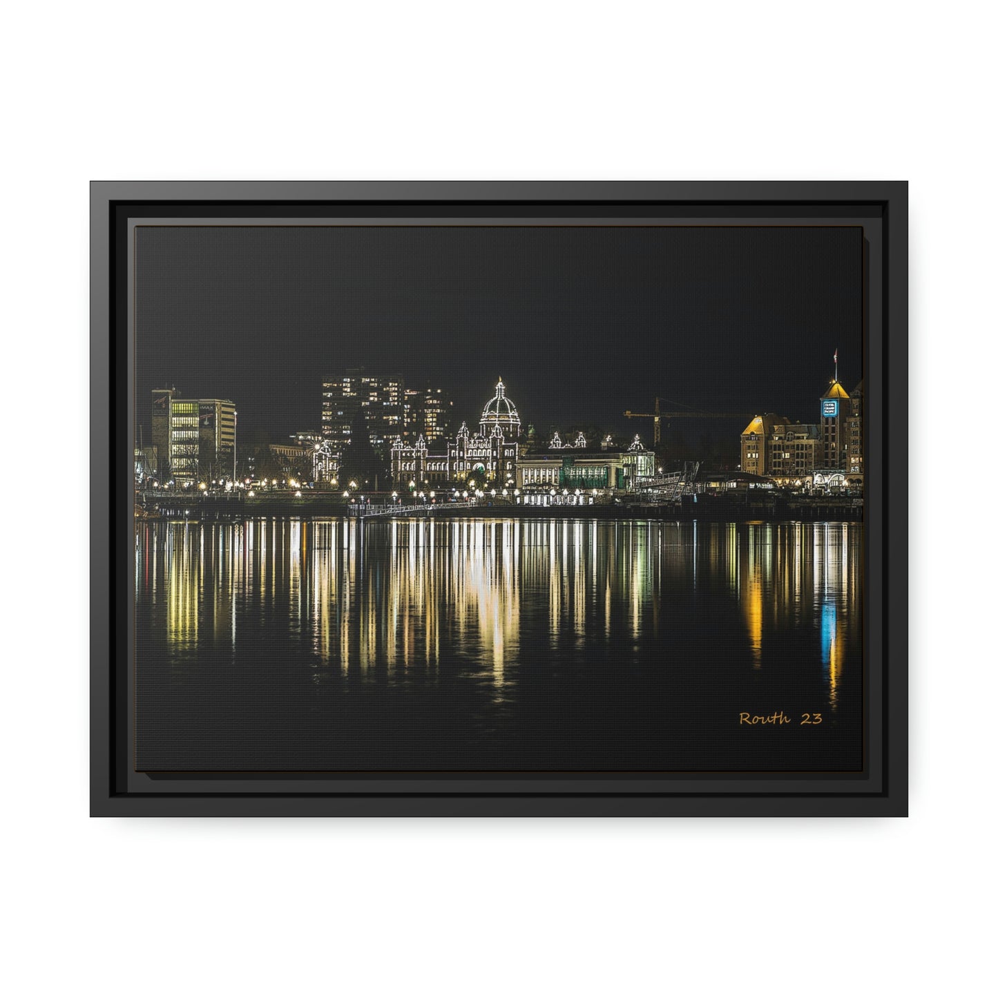 "Victoria B.C. at Night"