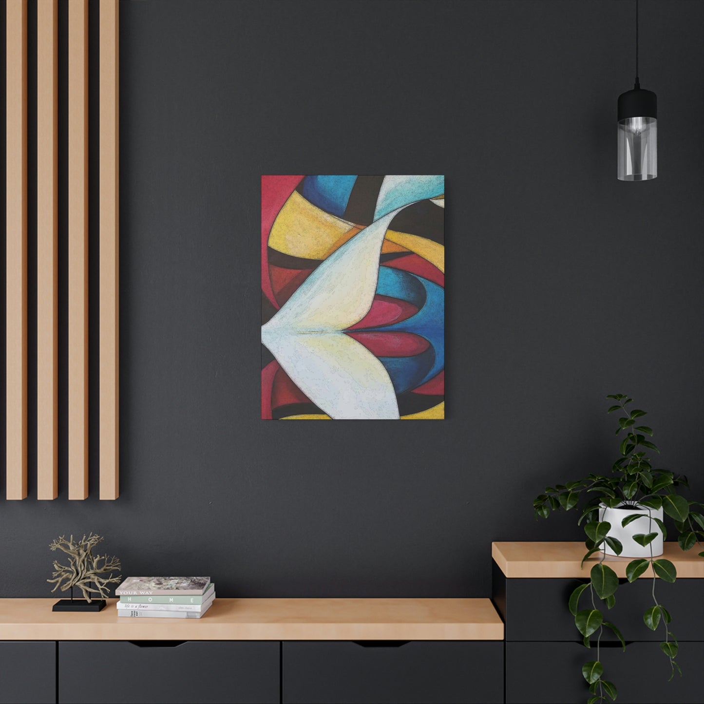 "Wave Energy" Matte Canvas, Stretched, 1.25"