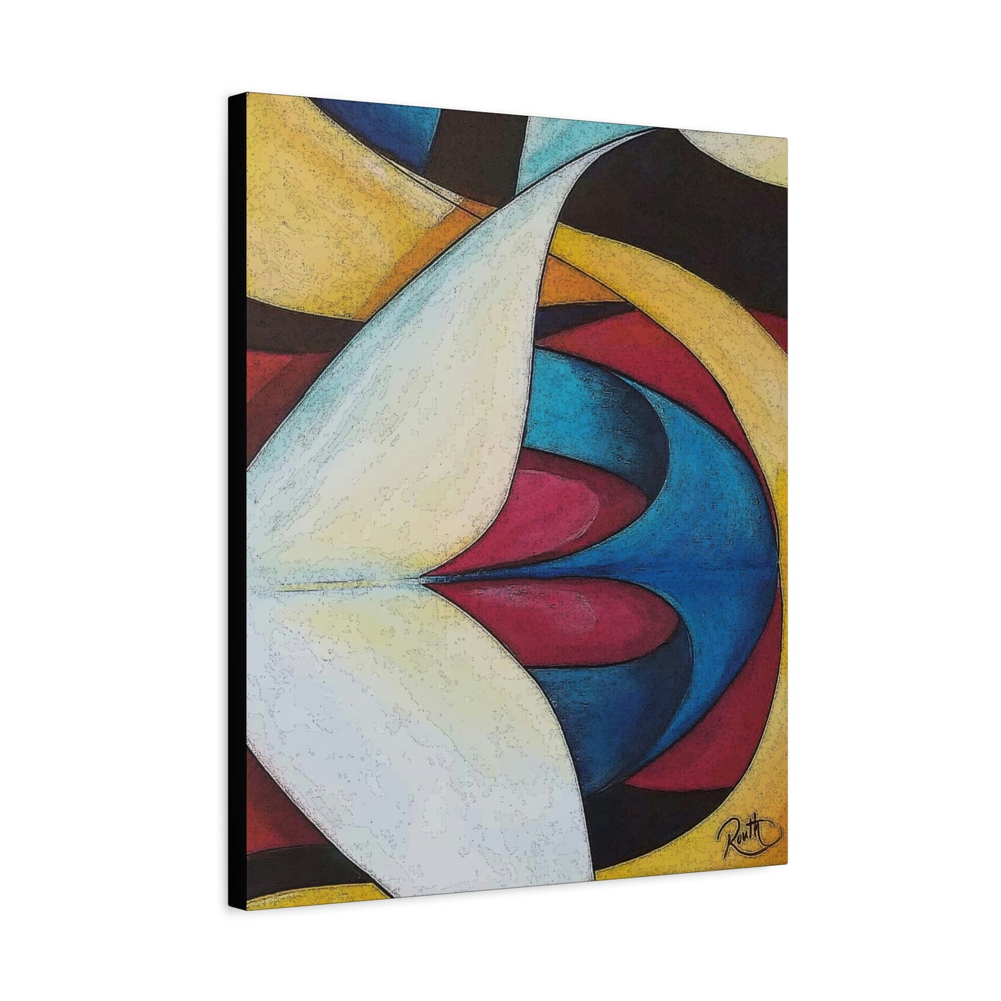 "Wave Energy" Matte Canvas, Stretched, 1.25"