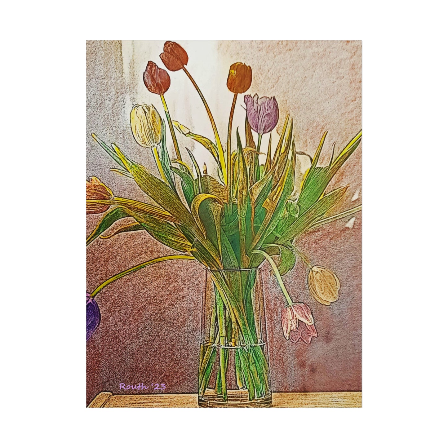 "Tulips in a Vase"