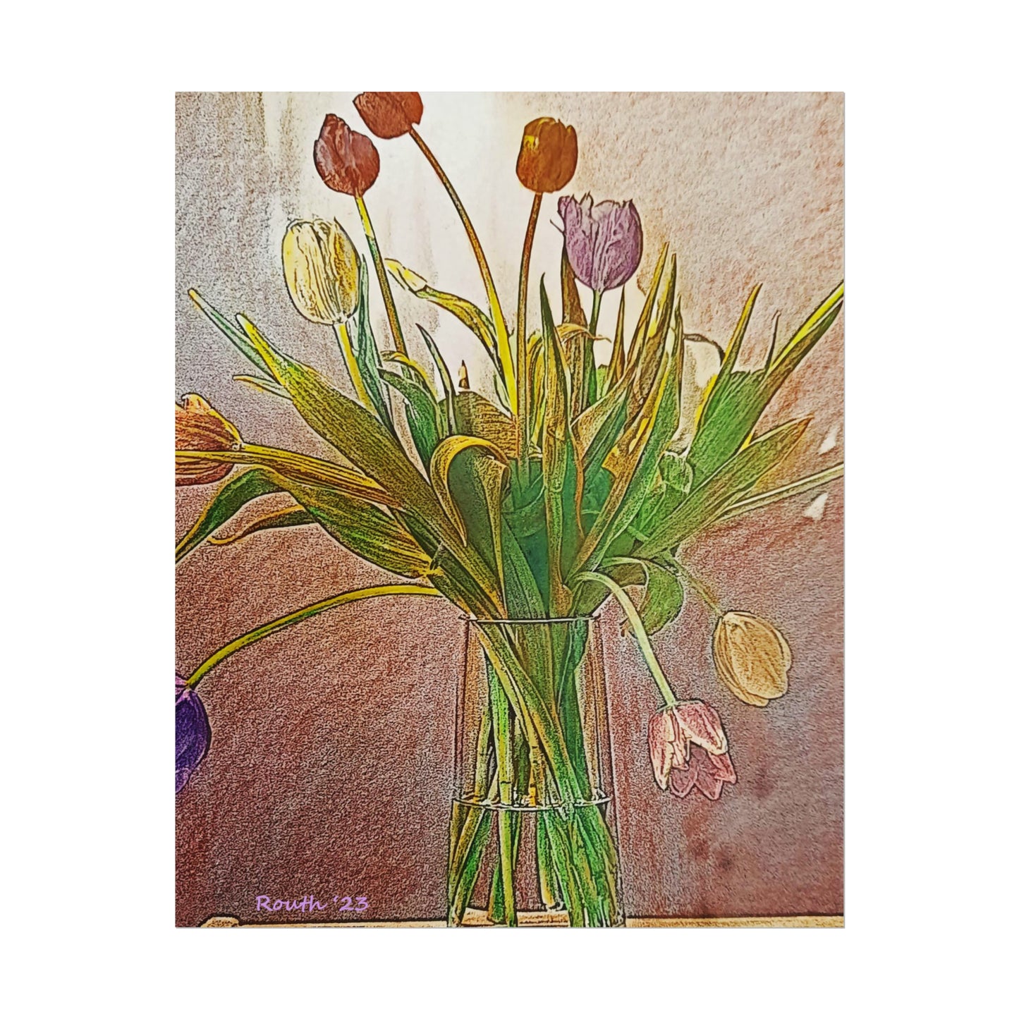 "Tulips in a Vase"