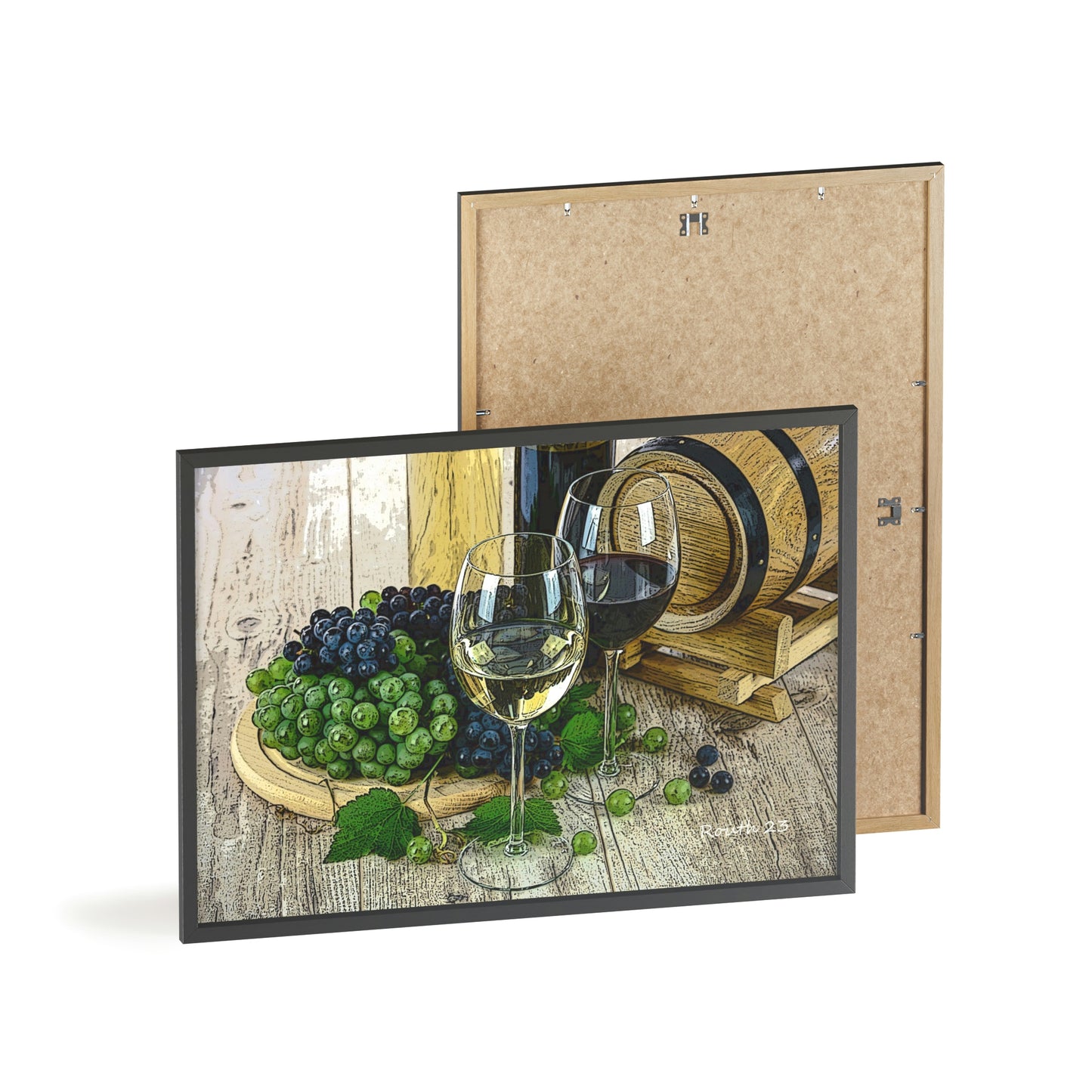 Posters with Wooden Frame